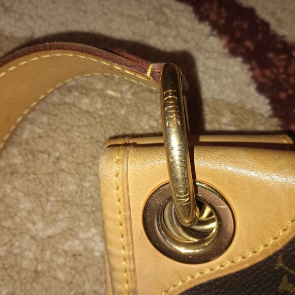 Vintage Louis Vuitton Galliera PM Monogram Brown Leather - Picture 12 of 14